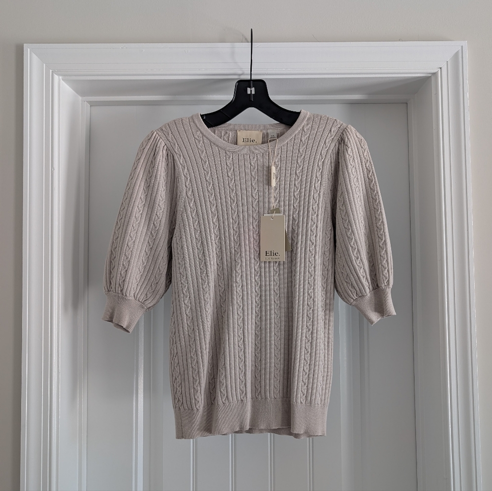 Elie Tahari | NWT Women's Beige Sweater